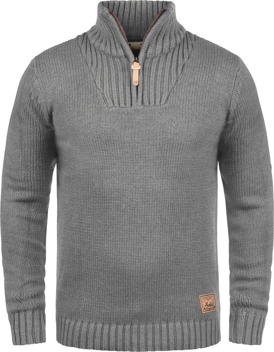 Immagine prodotto Solid Petro Maglione In Maglia Grossa Pullover Maglieria Da Donna Con Collo AltoStampa (L)