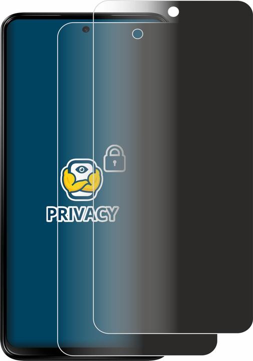 Produktbild BROTECT Sichtschutzfolie Anti-Spy Privacy Folie Blaulicht-Schutz (2 Stück, Motorola Moto G23)