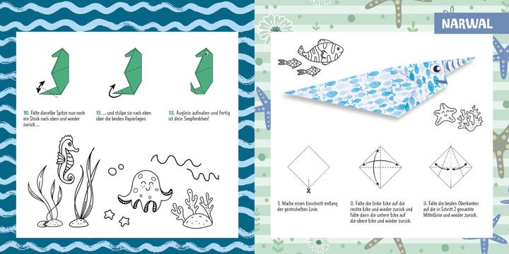 Produktbild 88 x Origami Kids - Unter Wasser (Deutsch, Thade Precht, 2023)