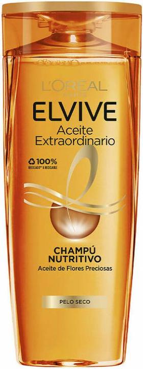 L'Oréal Paris ELVIVE ACEITE EXTRAORDINARIO champú nutritivo 370 ml (370 ml, Flüssiges Shampoo)