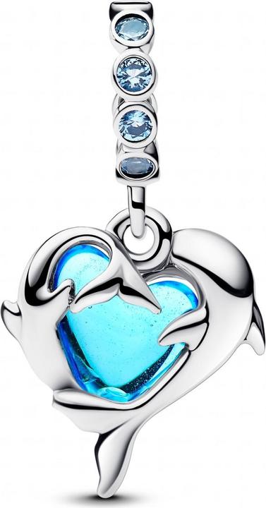 Produktbild Pandora Blauer Delfin-Anhänger aus Muranoglas (Muranoglas)