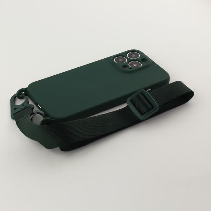 Immagine prodotto PhoneLook Coque Silicone avec lanière et crochet (Apple iPhone 13 Pro Max)