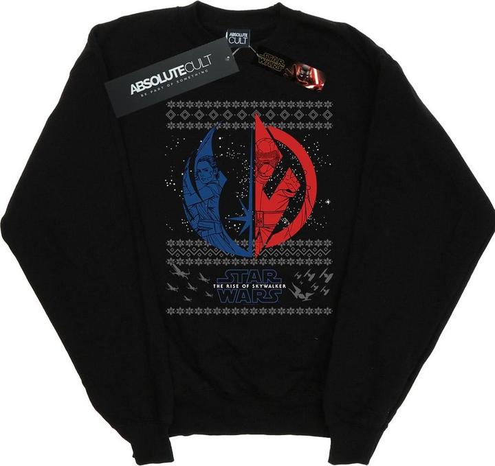 Image du produit Star Wars - Sweat THE RISE OF SKYWALKER CHRISTMAS SPLIT SYMBOL - Homme (M)