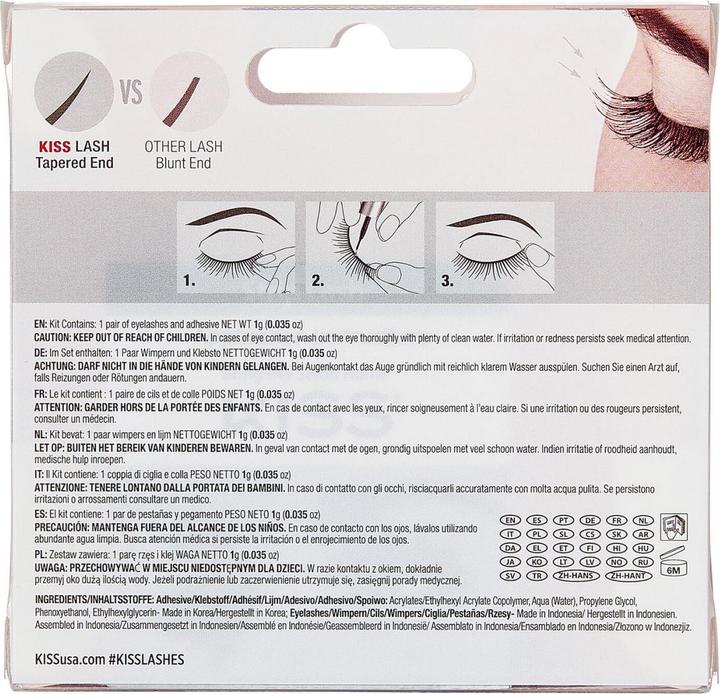 Produktbild KISS Lashes - Looks So Natural Iconic (Künstliche Wimpern)