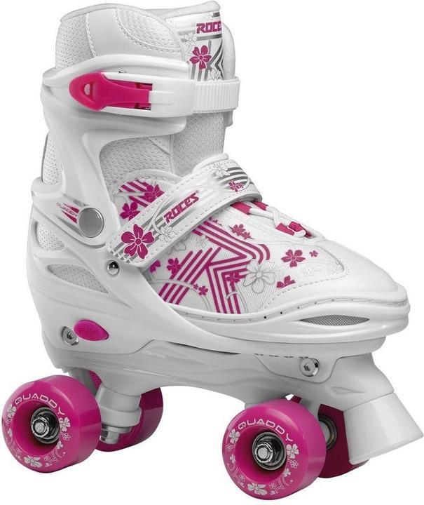 Roces Quaddy Roller Skating - 38-41 - Kinder - Weiss (550095-00001) (39)