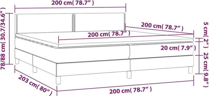 Immagine prodotto VidaXL Alonso (100 x 200 cm, 200 x 200 cm)