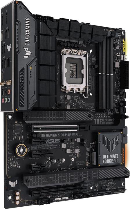Immagine prodotto ASUS MB TUF GAMING Z790-PLUS WIFI (Intel,1700,DDR5,ATX) (LGA 1700, Intel Z790, ATX)