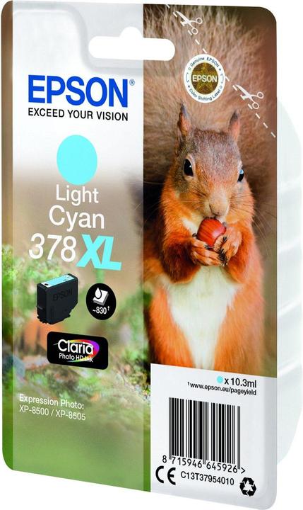 Actual product image Epson 378XL Claria Photo HD (LC)