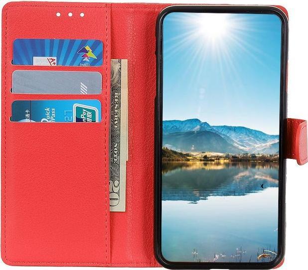 Produktbild MU Classic Litchi Leder Bookcover Series (OnePlus Nord N200 5G)