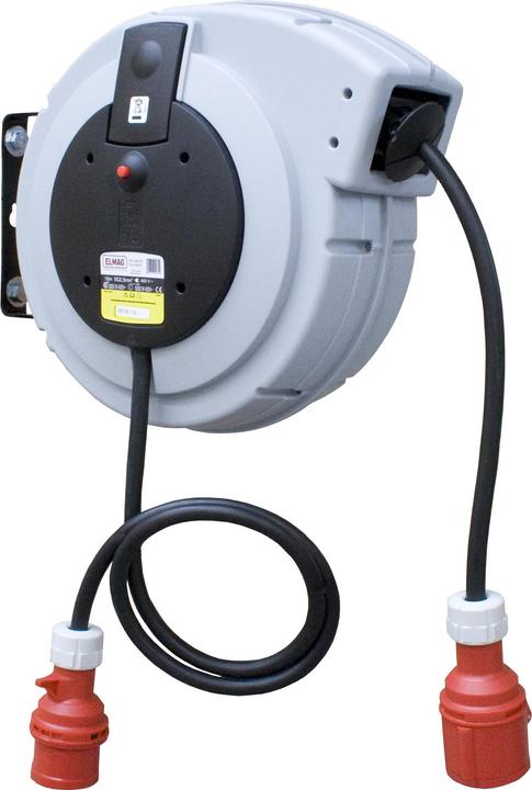 Produktbild Elmag Automatischer Kabelaufroller für Hobby und Industrie. (15 m, 12.50 mm²)