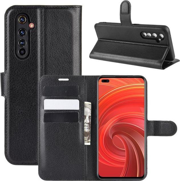 Actual product image MU Classic Litchi Leather Bookcover Series (Realme X50 Pro 5G)