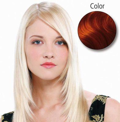 Balmain Straight 45cm 130 mittelkupferrot 10 Stück Echthaar Fill-In Extensions (mittelkupferrot, 45 cm)