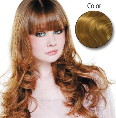 Balmain gewellt 45cm 22 sehr lichtgoldblond 10 Stück Echthaar Fill-In Extensions (Lichtgoldblond, 45 cm)
