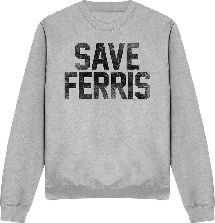 Ferris Bueller´s Day Off Ferris Bueller's Day Off Save Ferris Sweatshirt (S)