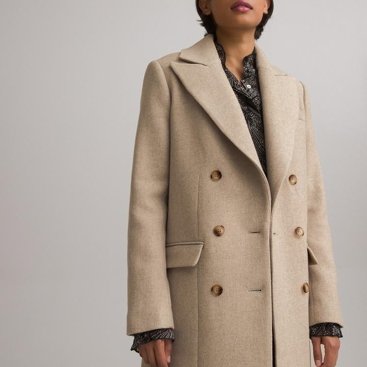 Image du produit La Redoute Collections Manteau mi-long (36)