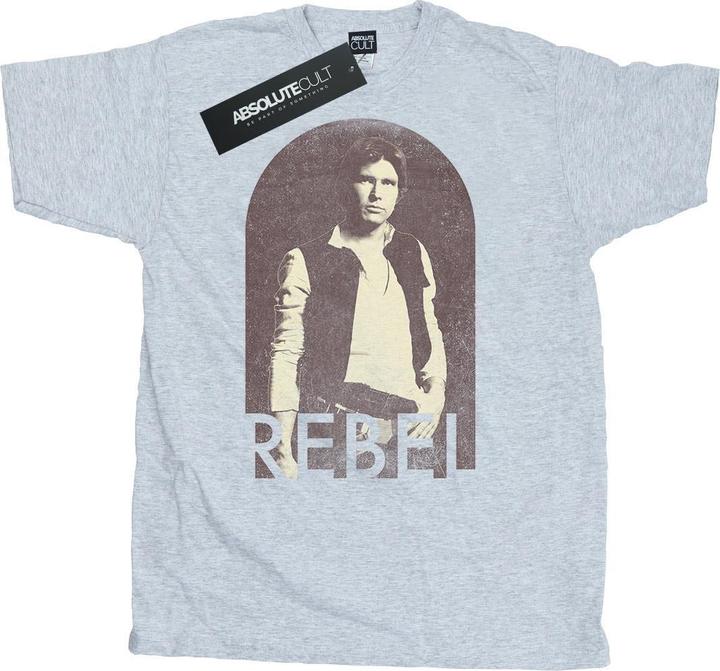 Image du produit Star Wars - T-shirt HAN SOLO REBEL - Homme (L)