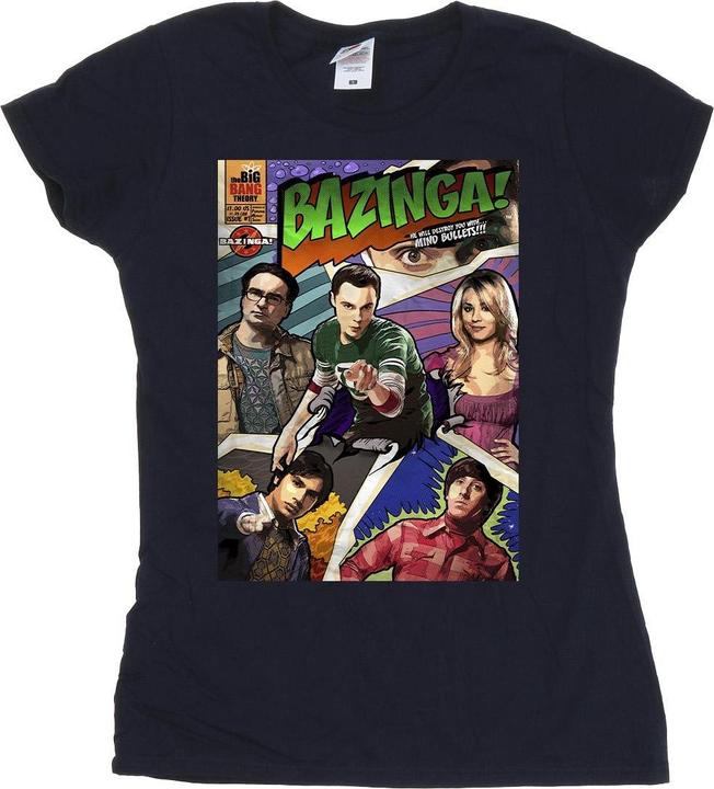 Produktbild Dam Bazinga Cover TShirt (S)