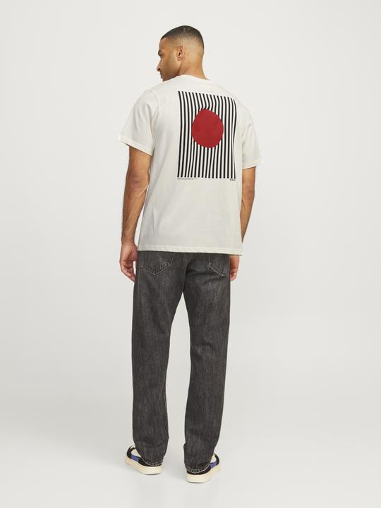 Actual product image Jack & Jones RDD Printed Round Neck T-shirt T-shirt (L)