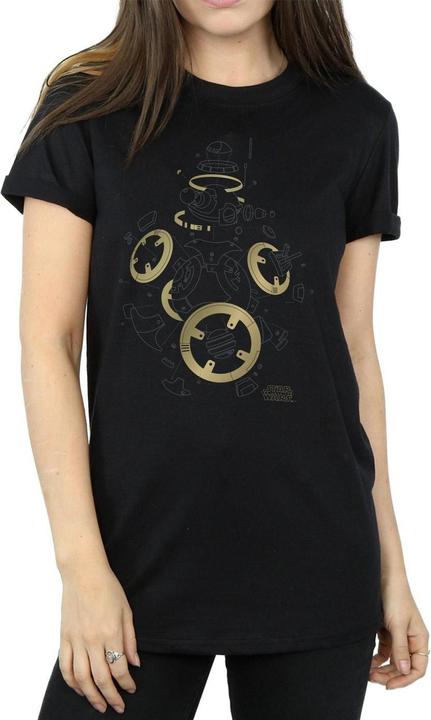 Immagine prodotto Star Wars The Last Jedi BB-8 Deconstructed Maglietta Ampia Donna (3XL)