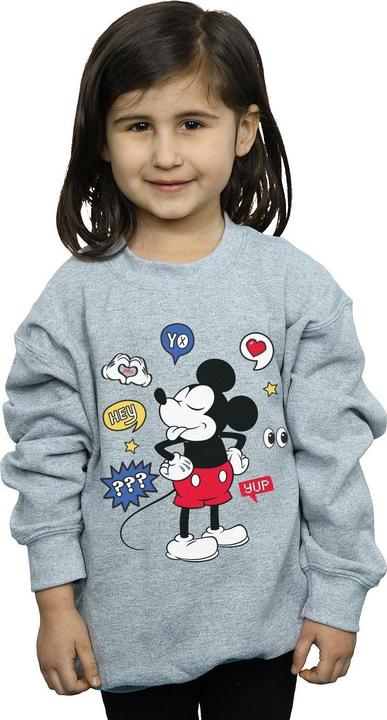 Immagine prodotto Disney Mickey Mouse Tongue Out Felpa Ragazze (128)