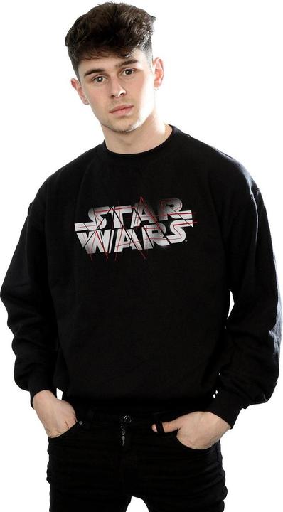 Actual product image Star Wars Mens The Last Jedi Spray Logo Sweatshirt (M)