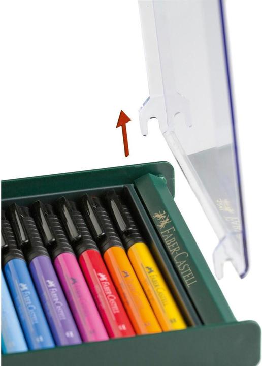 Actual product image Faber-Castell Pitt Artist (Multicoloured, 12 x)