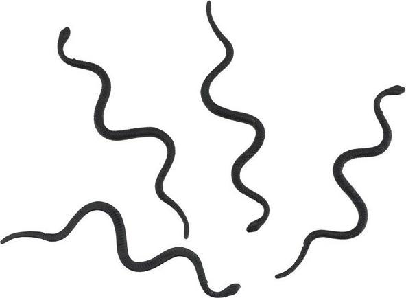 Actual product image Chaks Serpents noirs - 12 pièces