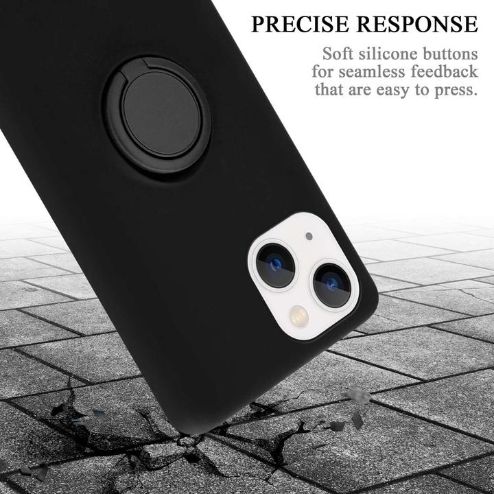 Immagine prodotto Cadorabo Custodia per Apple iPhone 14 in TPU Liquid Ring Stile Custodia in silicone (Apple iPhone 14)