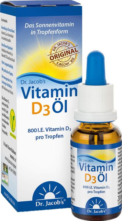 Produktbild Dr. Jacob's Vitamin D3 Öl (1 Stück, Tropfen, 70 g)