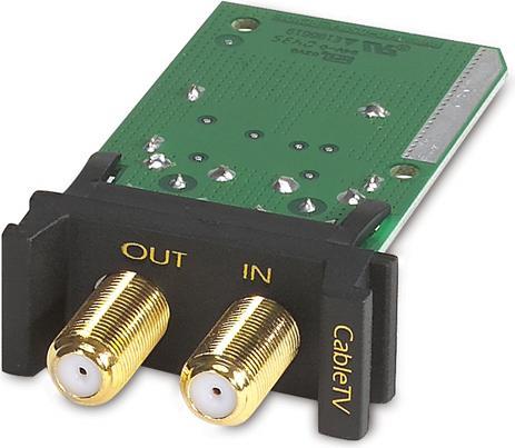 Actual product image APC Surge Protection Module 1U for Coax Cable TV for PRM4 PRM24 Rack