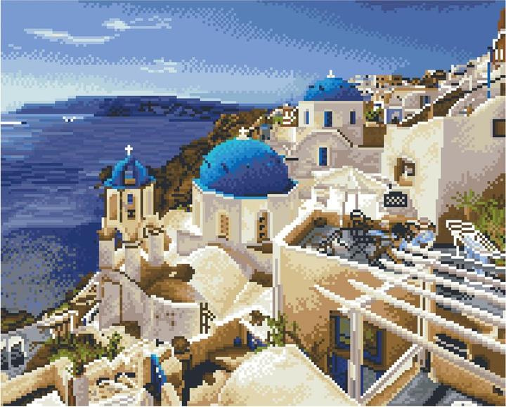 Image du produit Diamond Dotz Diamond Painting Santorini