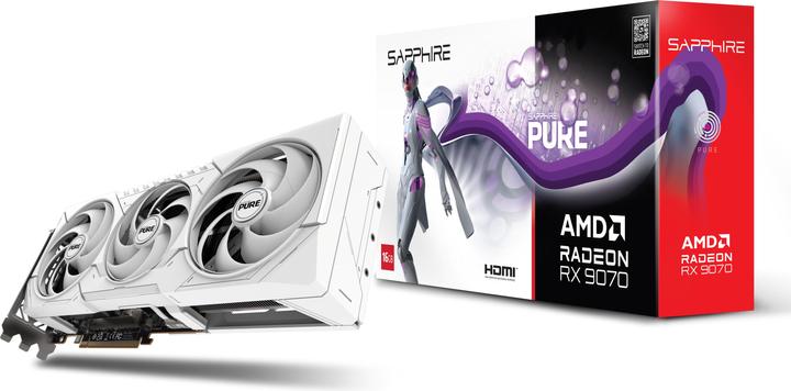 Produktbild Sapphire Pure Radeon RX 9070 (16 GB)