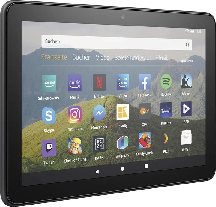 Produktbild Amazon Fire HD 8 (2020) inkl. Alexa (8", 64 GB, Black)