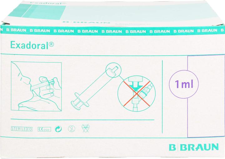 Actual product image Exadoral seringue pourpre
