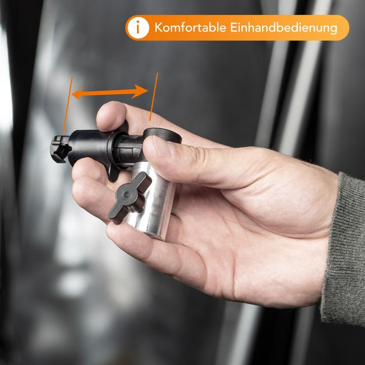 Immagine prodotto Walimex pro pro 23112 Riflettore pieghevole Holder set di 2 (6 cm)