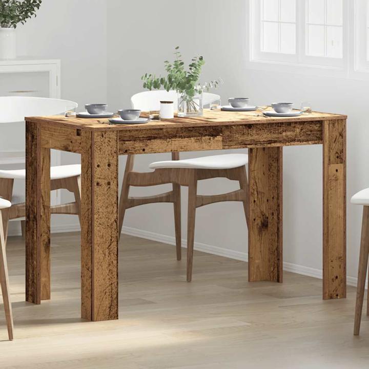 Immagine prodotto VidaXL Esstisch Altholz-Optik 120x60x76 cm Holzwerkstoff (120 x 60 x 76 cm)