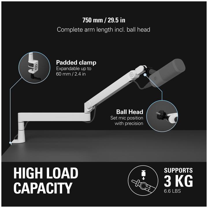Actual product image Elgato Wave Mic Arm Pro