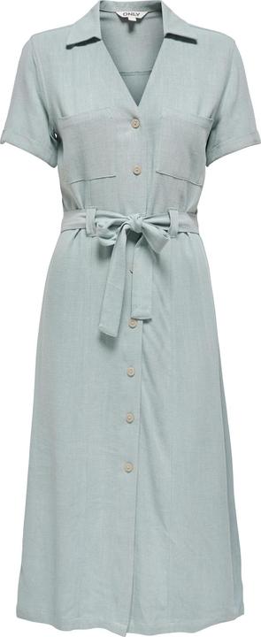 Only ONLSIESTA Langes Kleid Hemdblusenkleid