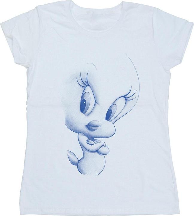 Actual product image Looney Tunes Womens/Ladies Tweety Attitude Cotton T-Shirt (XXL)