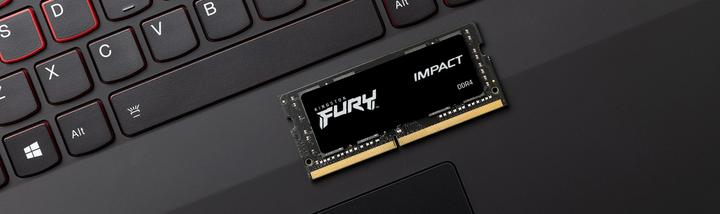 Actual product image Kingston FURY Impact (1 x 16GB, 2666 MHz, DDR4-RAM, SO-DIMM)