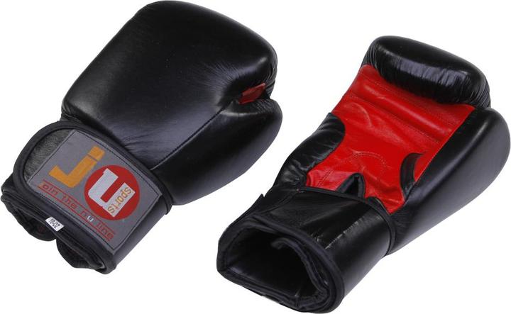 Actual product image Ju-Sports Boxing gloves black / red (10 OZ, 10)