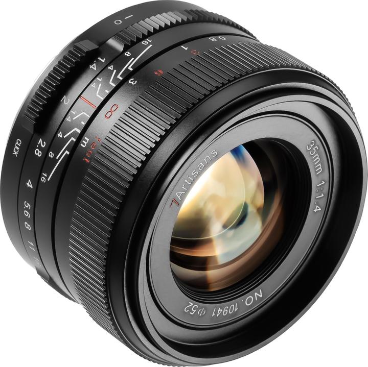 Immagine prodotto 7artisans 35 mm F/1.4 con attacco L (L-mount, Full-frame)
