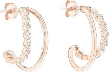 Tamaris Gold-Plated Earrings With Zircons Tiny Glimmer Tj-0611-E-21 (925er Silber)