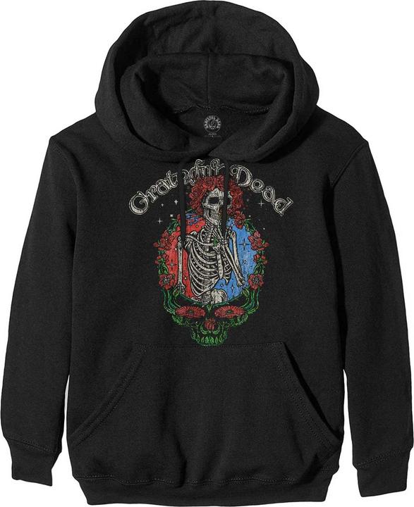 Immagine prodotto Grateful Dead Felpa con cappuccio Stealie Floral Unisex Adulto (M)