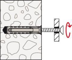 Actual product image Fischer Cheville d'expansion SX plus 4 x 20 (200 pcs.)