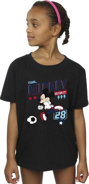 Immagine prodotto Disney Mickey Mouse Team Mickey Football Maglietta Ragazze (104)