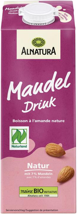 Image du produit Alnatura Boisson aux amandes bio non sucrée 1l (1 x 100 cl)