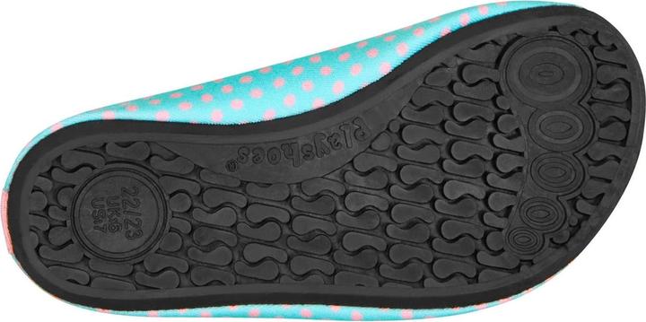 Actual product image Playshoes Bathing Shoes Barefoot Butterfly Pink/Turquoise Size 22-23 (22)