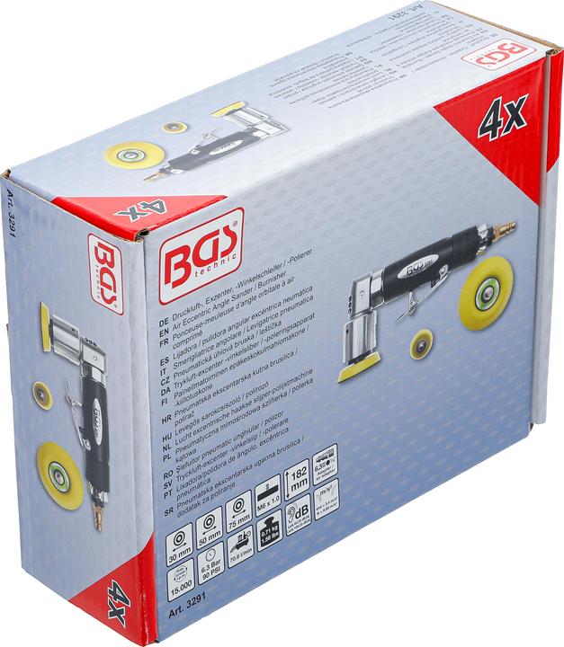 Productafbeelding BGS Pneumatische, excentrische haakse slijper / polijstmachine (Excentrische schuurmachine)