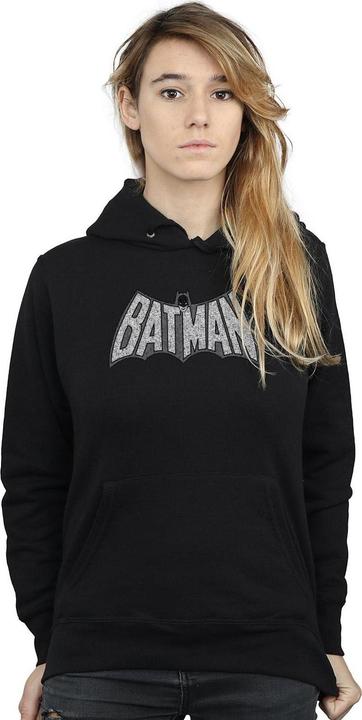 Produktbild Batman Retro Crackle Logo Kapuzenpullover (L)
